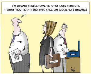 Work Life Balance Cartoon