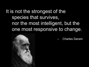 Darwin Quote