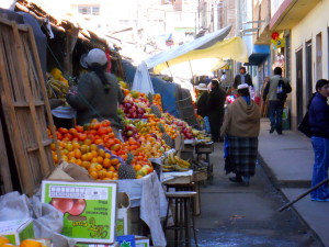 Local Market Julica Peru